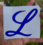 Licey Vynil Car Sticker Dominican Baseball Stickers Bumpers Stickers Tigres del Licey - Art By Suleny Craft Store LLC