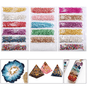 Stone for Jewelry - 1-2mm Crushed Glass Sprinkles Stones - Stone for Resin - 26 Grams - Broken Glass Stones Crystal - DIY Epoxy Resin