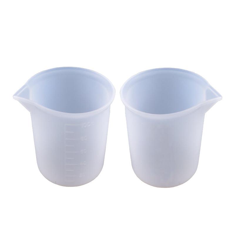 Silicone Measuring Cup / Silicone Cup / Resin Mixing Cup / DIY Epoxy Resin Art 100, 250, 350ml - Art By Suleny Craft Store LLC