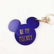 Keychain Mold for Resin / Be My Mickey Mouse Mold / Mouse Keychain Mold
