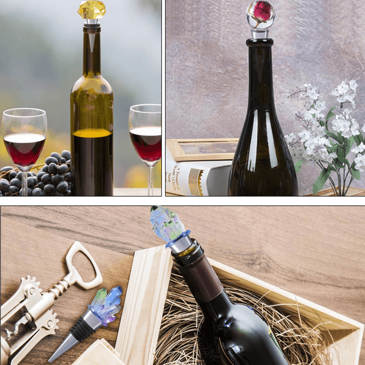 DIY Wine Bottle Stopper Mold / Diamond Resin Mold / Red Wine Stopper Mould / DIY Epoxy Resin Art