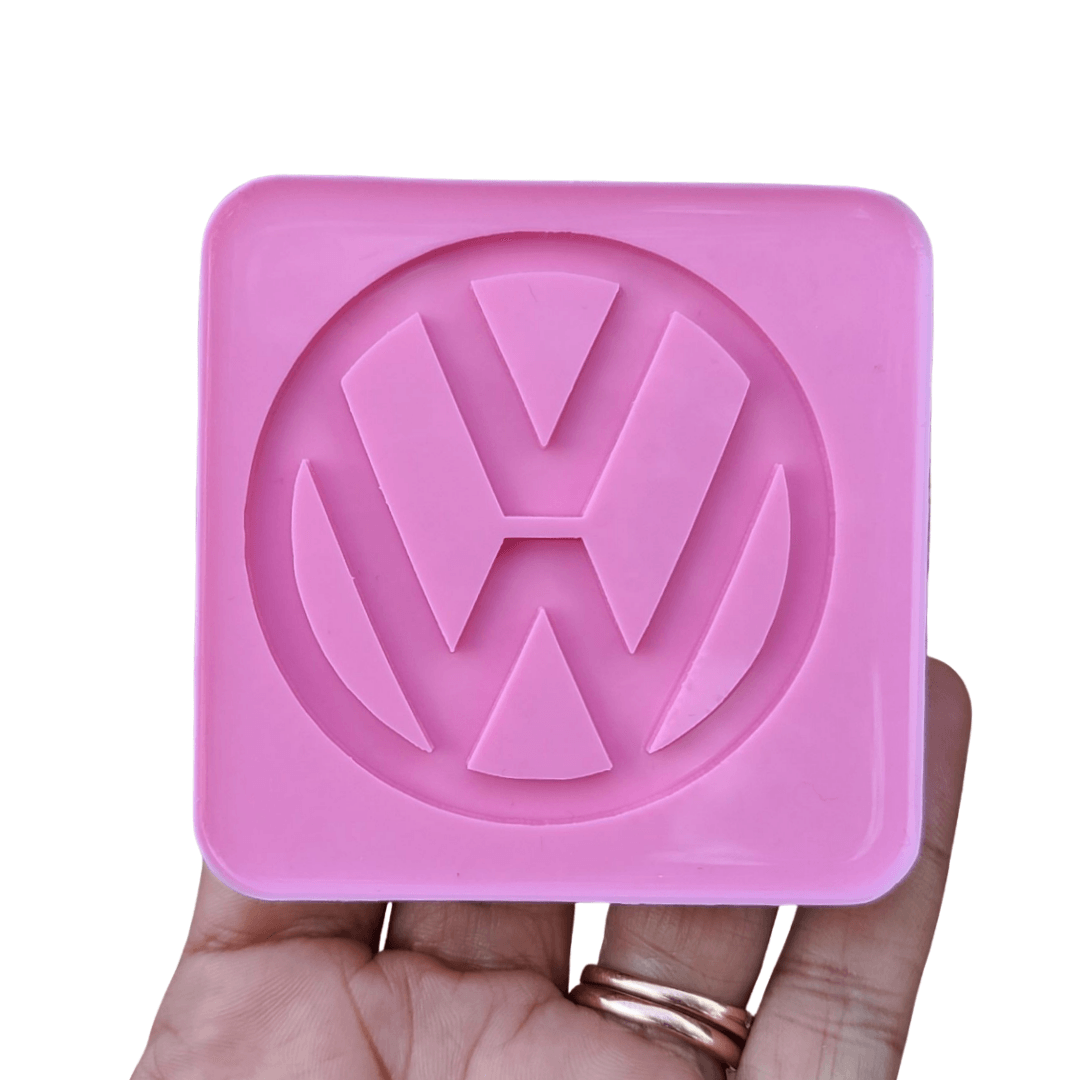 Car Symbols Mold - Vehicle Brands Keychain Silicone Mold for Epoxy Resin - Jewelry Making Handmade / VS