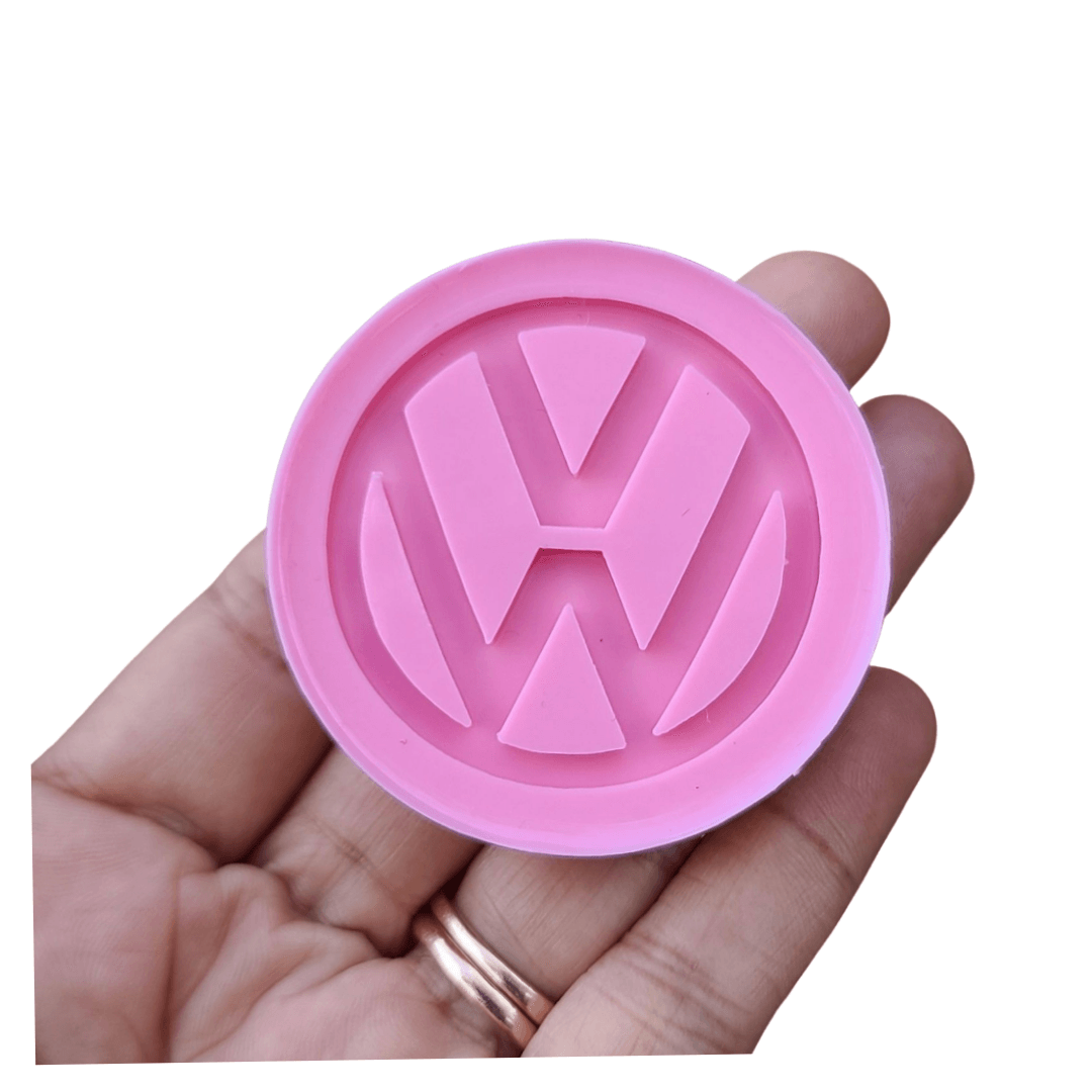 Car Symbol Molds - Car Brand Logo - Silicone Mold for Epoxy Resin - VW Mold for Keychain - Car Emblem Mold - Art By Suleny Craft Store LLC