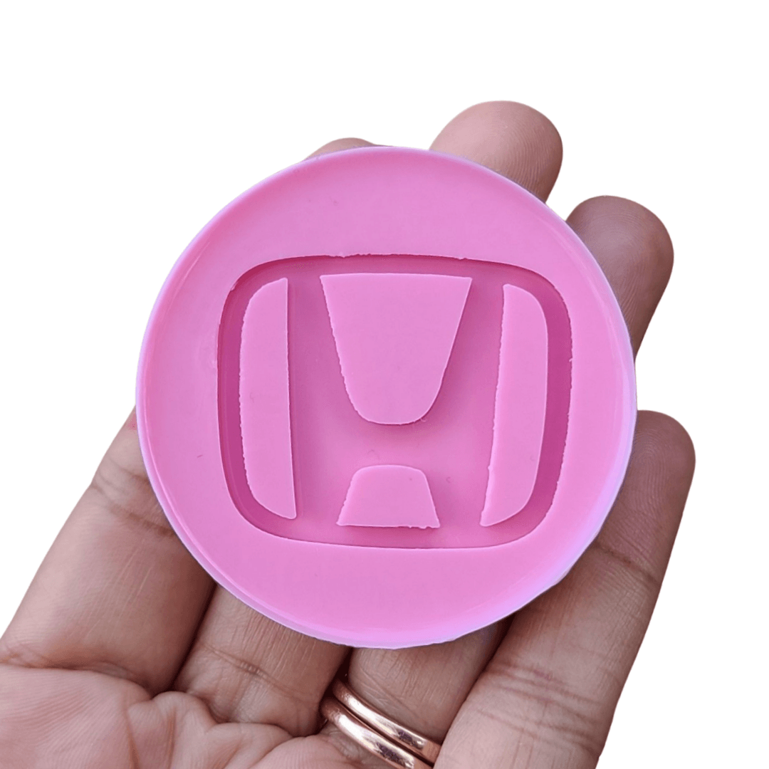 Car Symbols Silicone Molds for Keychain - Mold for Resin - Keychain Mold for Epoxy - Hond Car Emblem Mold