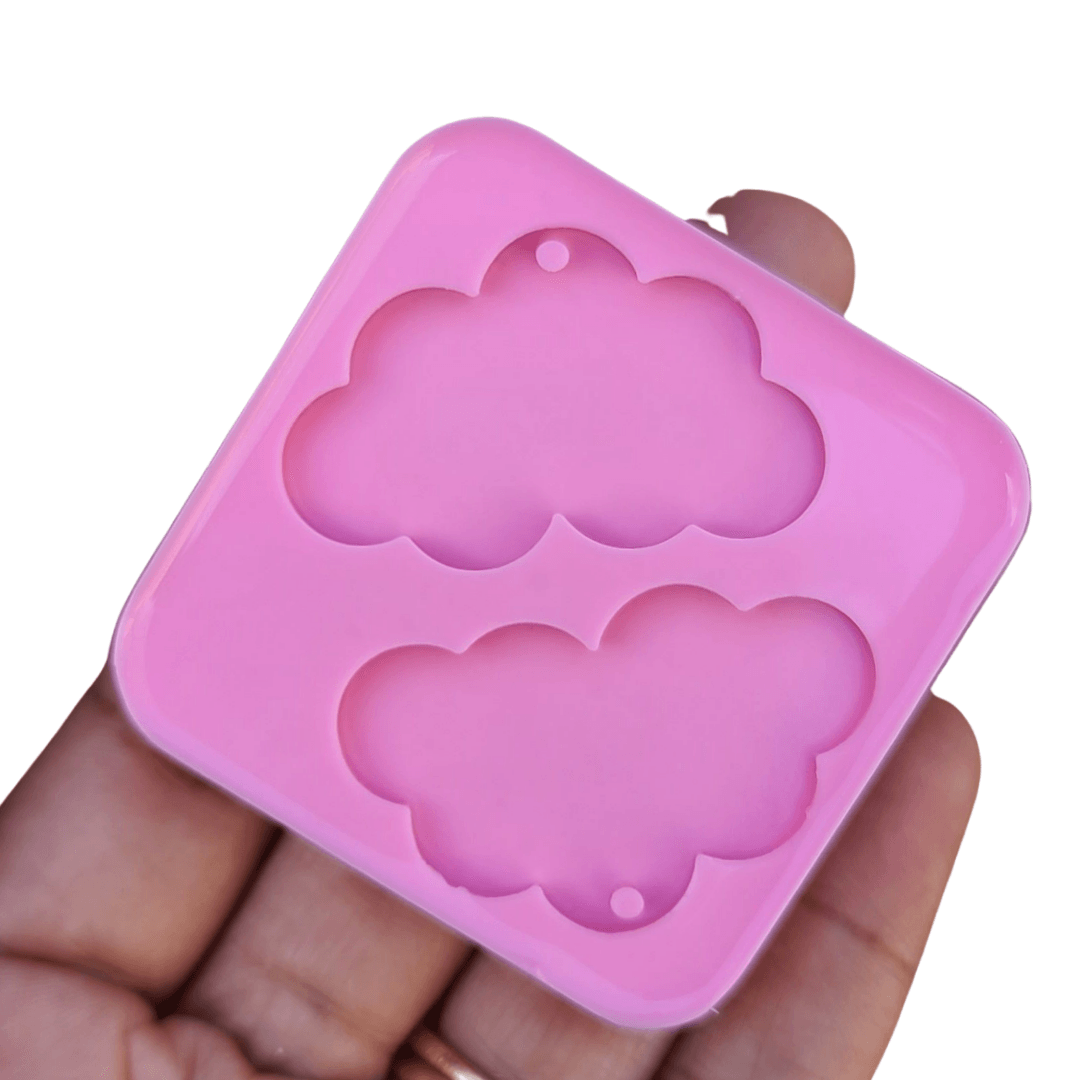 Clouds Mold - Molds For Resin - Jewelry Making Molds - Shiny Silicone Mold for Epoxy Resin - Cloud Mold - Resin Molds - Art By Suleny Craft Store LLC