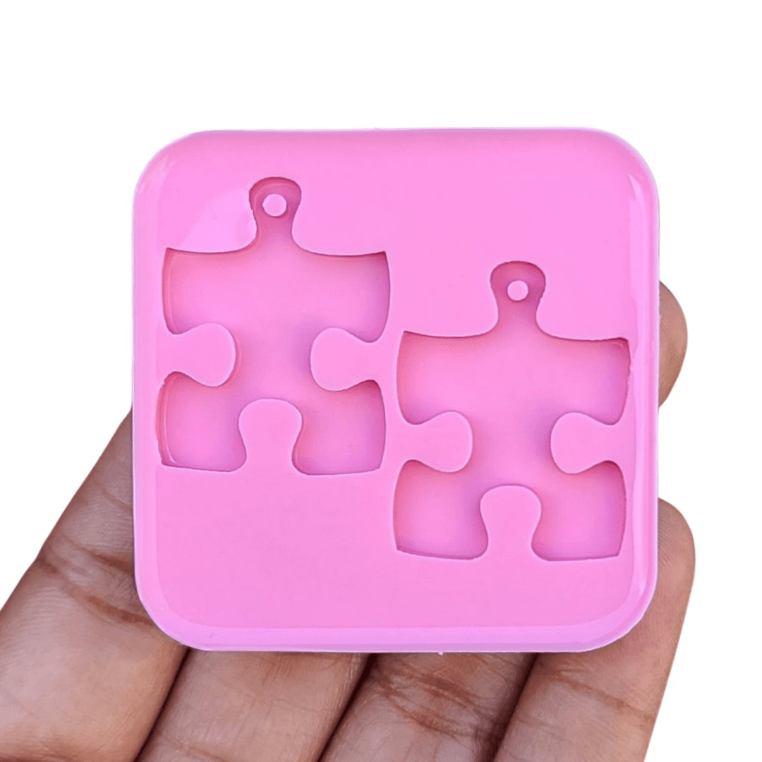 Puzzles Silicone Mold, Autism Mold for Resin