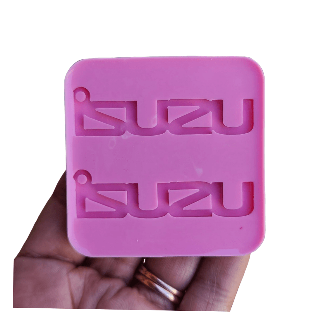 Car Symbols Mold - Symbol Car Keychain - Mold for Epoxy Resin - Isuzu Mold for Keychain - Car Emblems Mold - Art By Suleny Craft Store LLC